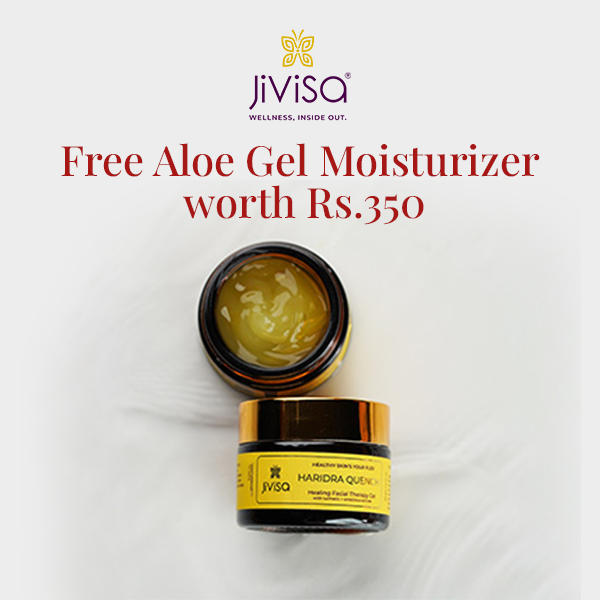 FREE Aloe Gel Moisturizer worth Rs.350.