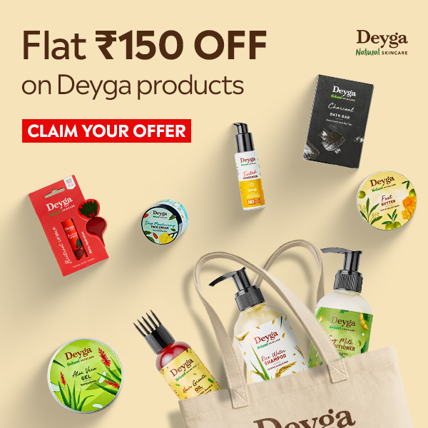 Flat Rs.150 Off on Orders above 599